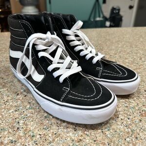 Vans Black and White Sneakers